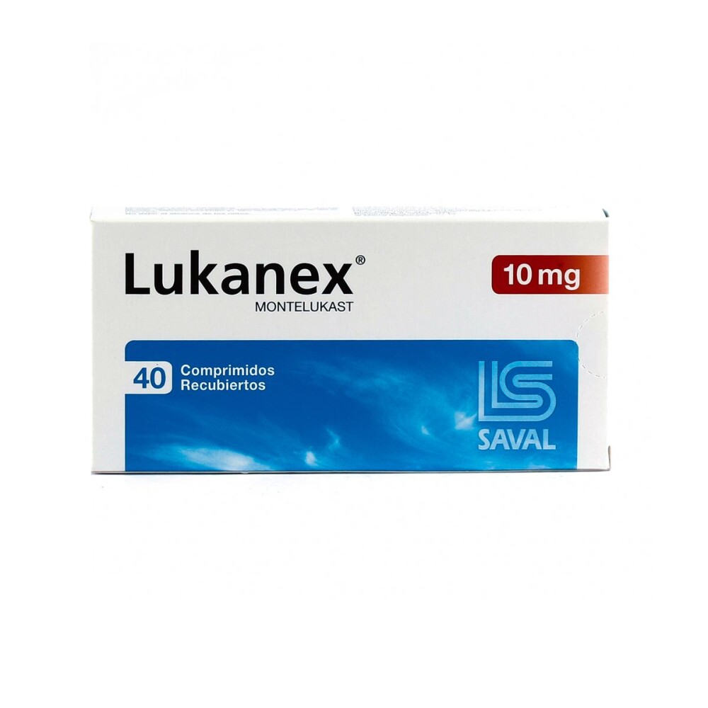 LUKANEX 10 MG. CJ X 40 COMP. REC. única