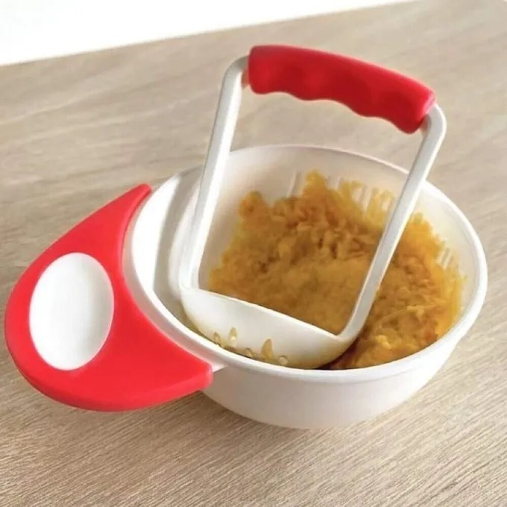 Kit Para Papilla Tipo Rallador Para Bebé Buba Kit Para Papilla Tipo Rallador Para Bebé Buba