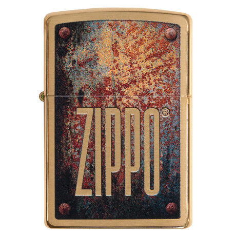 Encendedor Zippo Amarillo Logo 0