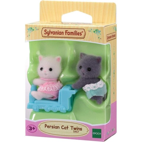 Sylvanian Families Gemelos Gatos Persa Con Accesorios Bebe Sylvanian Families Gemelos Gatos Persa Con Accesorios Bebe