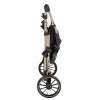 Coche de bebé Bebesit Travel System Jumbo con Baby Silla Negro