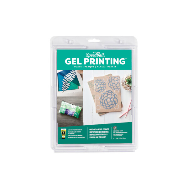 Placa de impresión en gel - Speedball Única