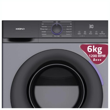 Lavarropas XION XI-LAV66X.CU Carga Frontal Capacidad 6Kg Lavarropas XION XI-LAV66X.CU Carga Frontal Capacidad 6Kg