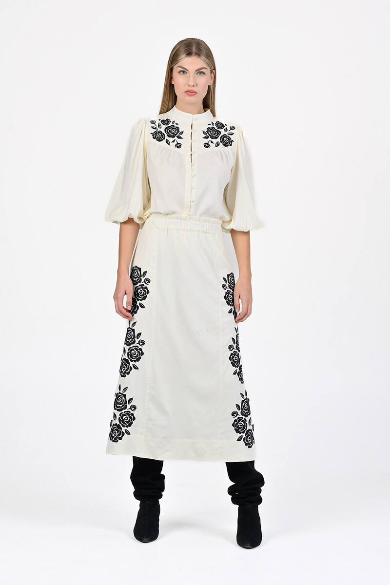 Blusa Laura - Off White 
