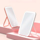 Espejo rectangular con luz led ROSADO