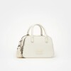 Cartera de mano New Penny en efecto cuero saffiano Blanco