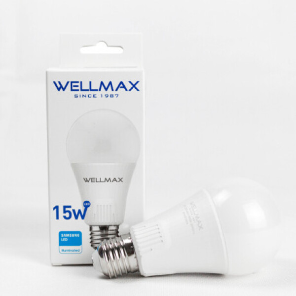 Lampara Led Standard 15W - E27 Luz Fría Wellmax Lampara Led Standard 15W - E27 Luz Fría Wellmax