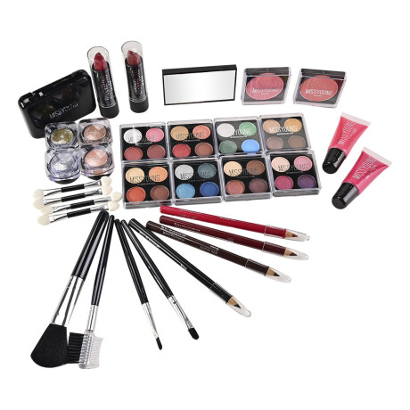 Petaca Maleta De Maquillaje Missyoung 30 Pzas Rosa