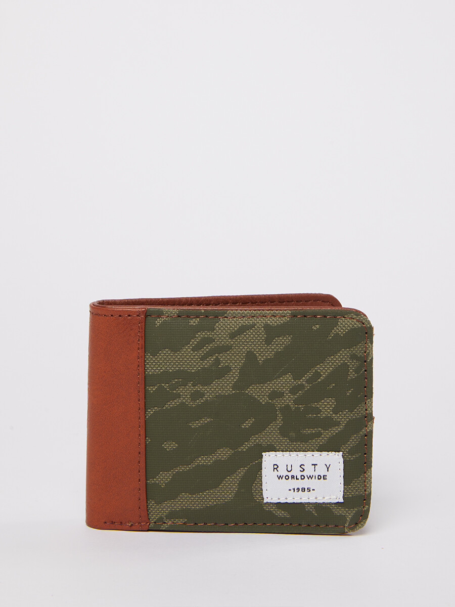 BILLETERA SONY RUSTY - Militar 