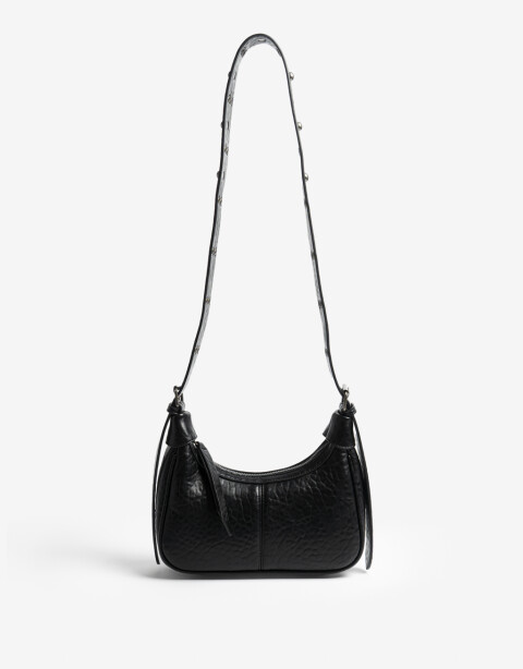 Bandoleras Bandolera Con Tachas Negra - Negro