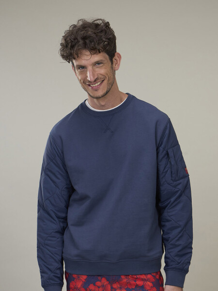 FLEECE TIOSHA AZUL PIEDRA