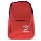 Mochila Push con logo YELENA Rojo