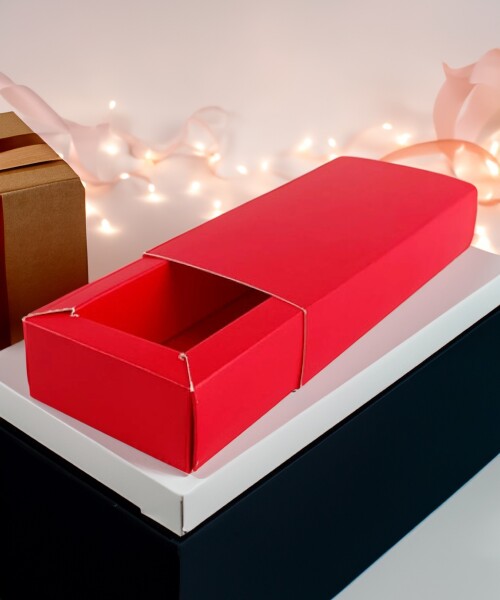 CAJA ECO BOMBONES 12X2,5X6 (3 bombones) ROJO