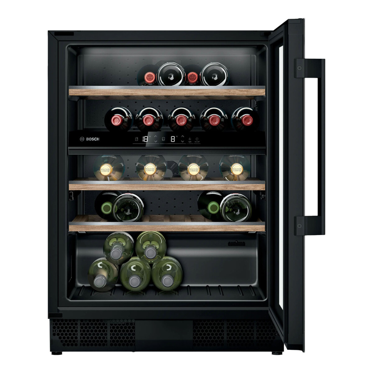 KUW21AHG0 - 44-BOTELLAS NEGRO ENFRIADORA DE VINO BOSCH 
