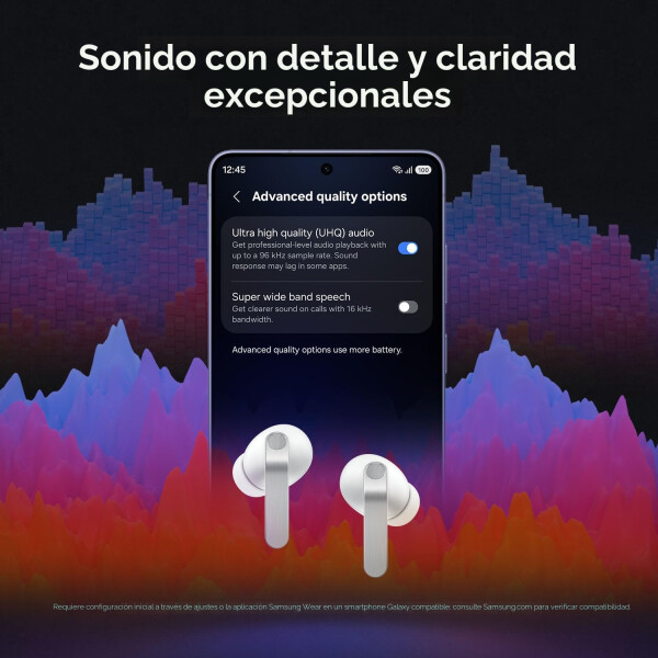 Auricular Samsung Buds 4 Pro Bluetooth Anc BLANCO
