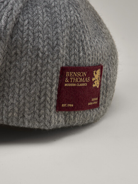 HAT BILNUD GRIS MELANGE