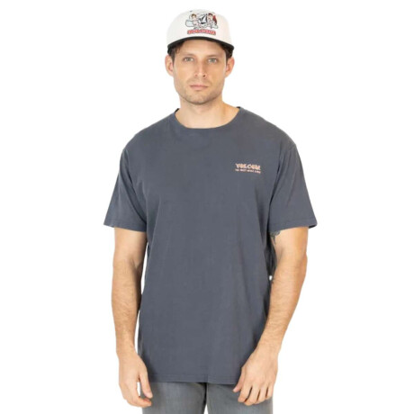 Remera Volcom Party Never Ends Gris Oscuro