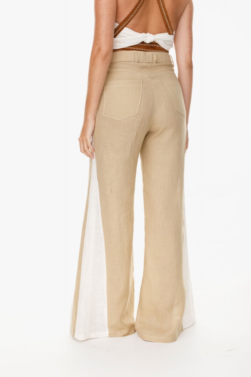 Pantalon Murra Beige/Manteca