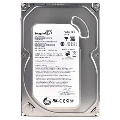 Disco Duro 250GB Sata 001