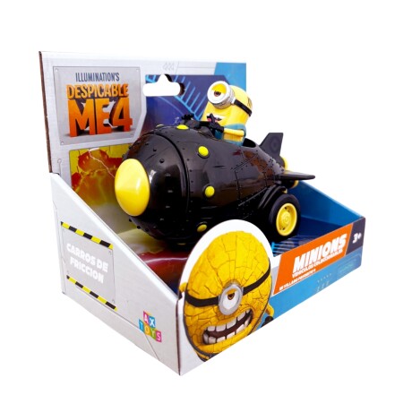 Pack X5 Vehículos Fricción Ax Toys Minions 001