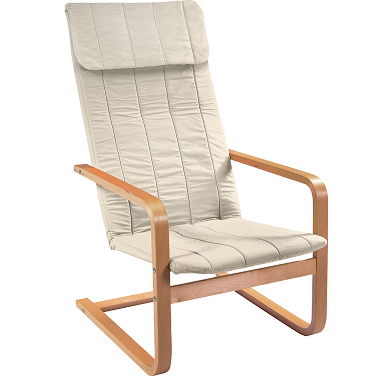 SILLA SILLÓN FLEX - TELA NATURAL-BEIGE A104H 