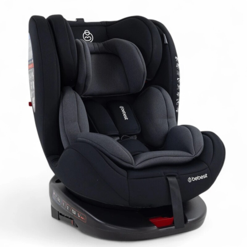 Bebesit Saturn 360 0 a 36 kg Isofix Gris Bebesit Saturn 360 0 a 36 kg Isofix Gris