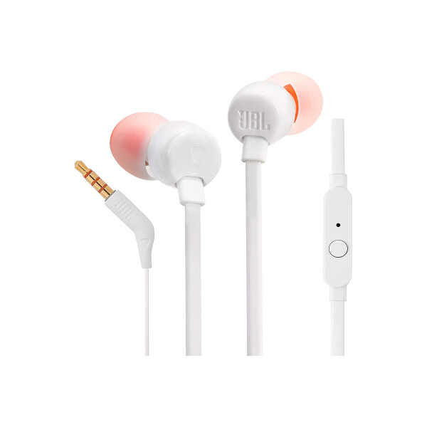 Auriculares JBL Tune 110 color blanco Auriculares Jbl Tune 110 Color Blanco