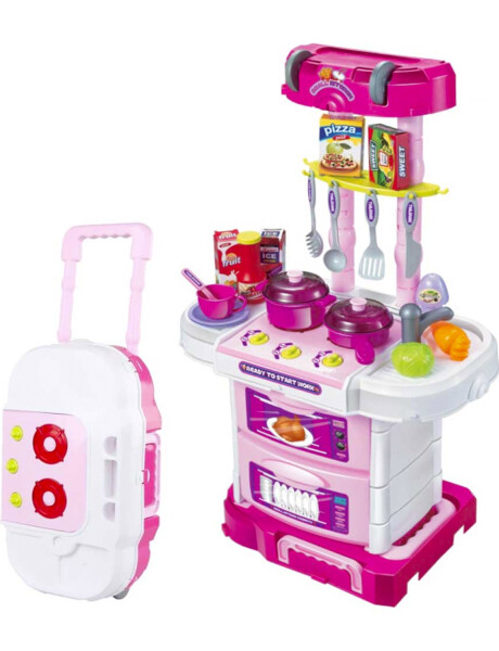 Cocina valija de juguete con accesorios luces y sonidos Cocina valija de juguete con accesorios luces y sonidos