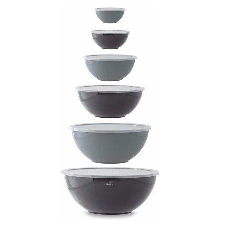 Set 6 bowls apilables polipropileno Set 6 Bowls Apilables Polipropileno