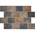 PORCELANATO PARA EXTERIOR SLATE INDIAN COBBLESTONE "A" 44.2X66.4 CM Porcelanato Para Exterior Slate Indian Cobblestone "a" 44.2x66.4 Cm