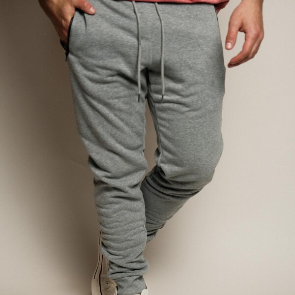 Pantalón deportivo Algodón Light Grey