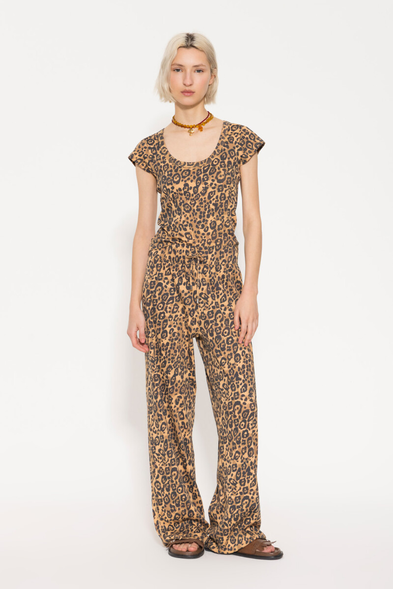 PANTALON FINI Leopardo