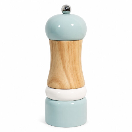 Molinillo Pimentero Salero de Madera Cocina Verde