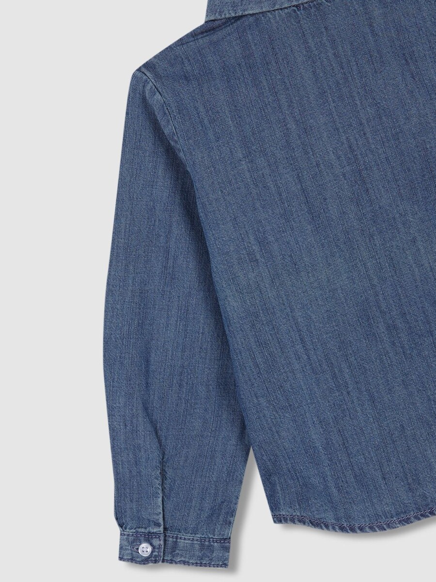 Camisa Bebe Denim Denim