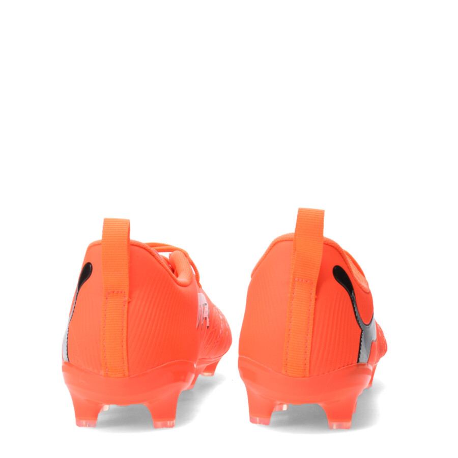 Championes de Niños Puma Futbol 11 Future 9 Play Fg/Ag Jrs Naranja - Blanco