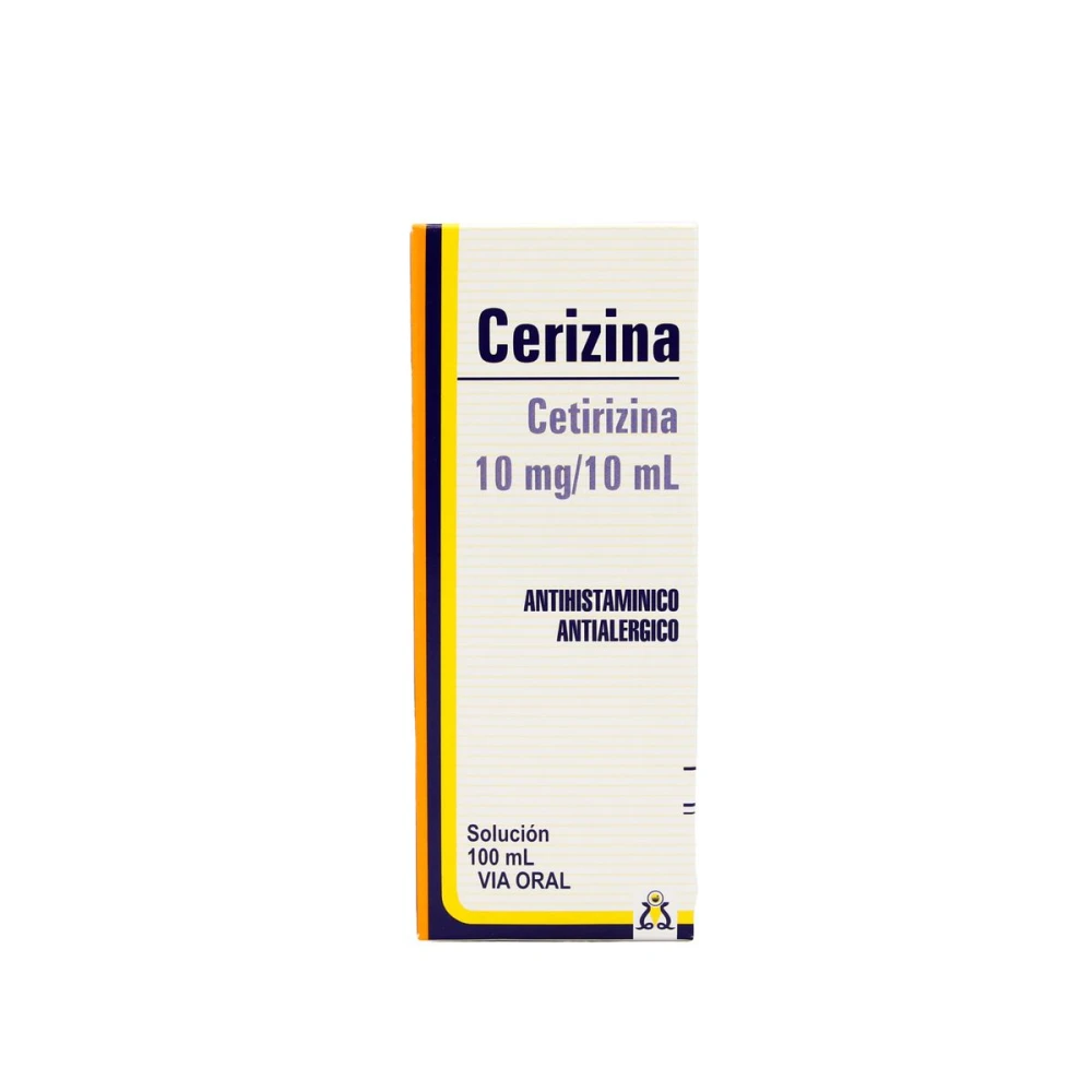 CERIZINA SOL. ORAL FR. X 100 ML.