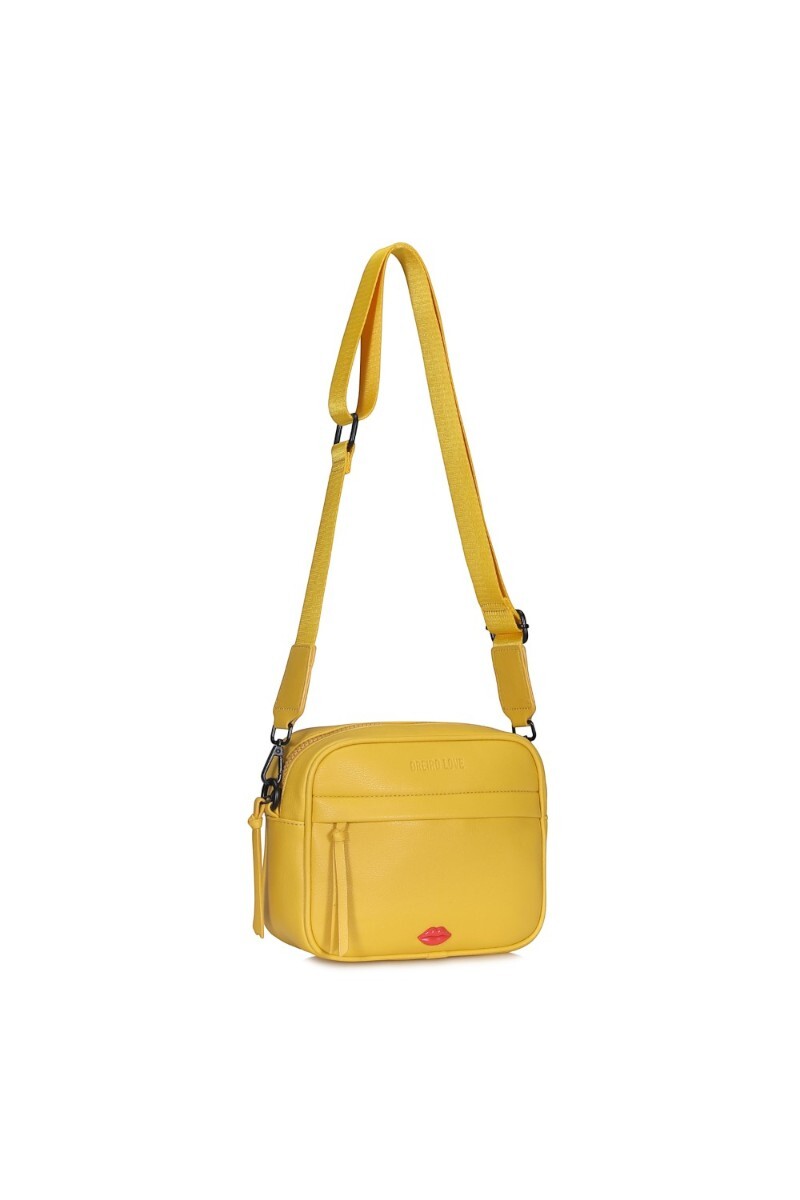 Cartera Las Oreiro Mostaza