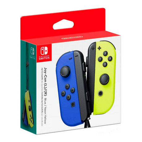 Nintendo - Switch Joy-con Neón Amarillo / Azul - Incluye Controladores: Joy-con (L) y Joy-con (R). 001