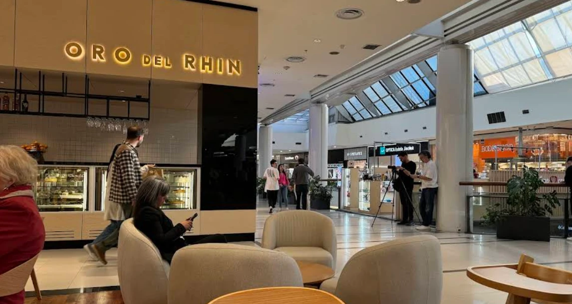 Oro del Rhin café punta carretas shopping