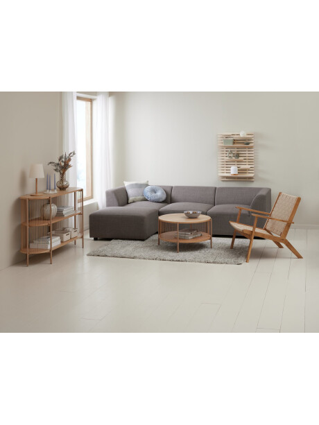 Mesa de centro SNESLEV Ø70 color roble Mesa de centro SNESLEV Ø70 color roble