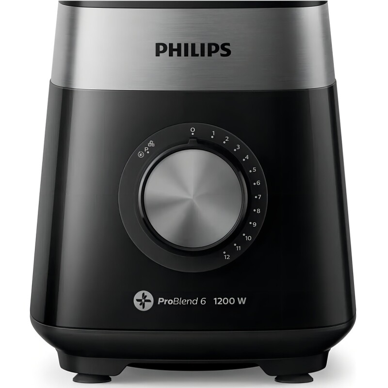 Licuadora Philips Serie 5000 HR2242/92 3 L negra con jarra de tritan Licuadora Philips Serie 5000 Hr2242/92 3 L Negra Con Jarra De Tritan