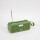 Parlante Con Porta Celular Bluetooth Fm Usb Sd A Batería Verde