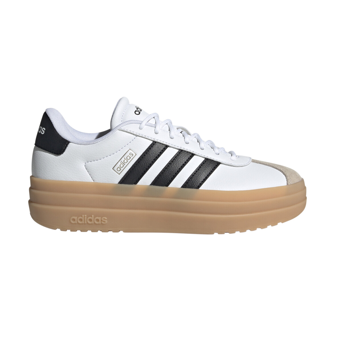 adidas VL COURT BOLD - Cloud White / Core Black / Gum 