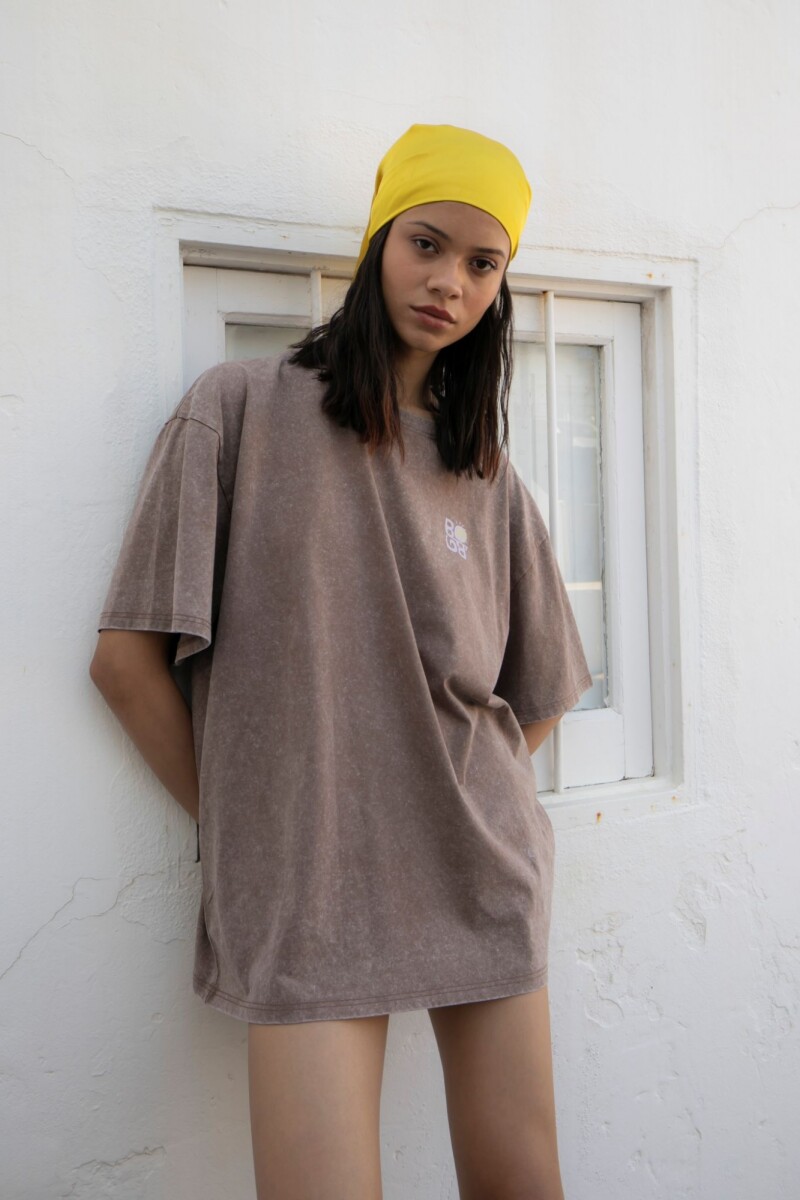 T-shirt Uruguay Marron