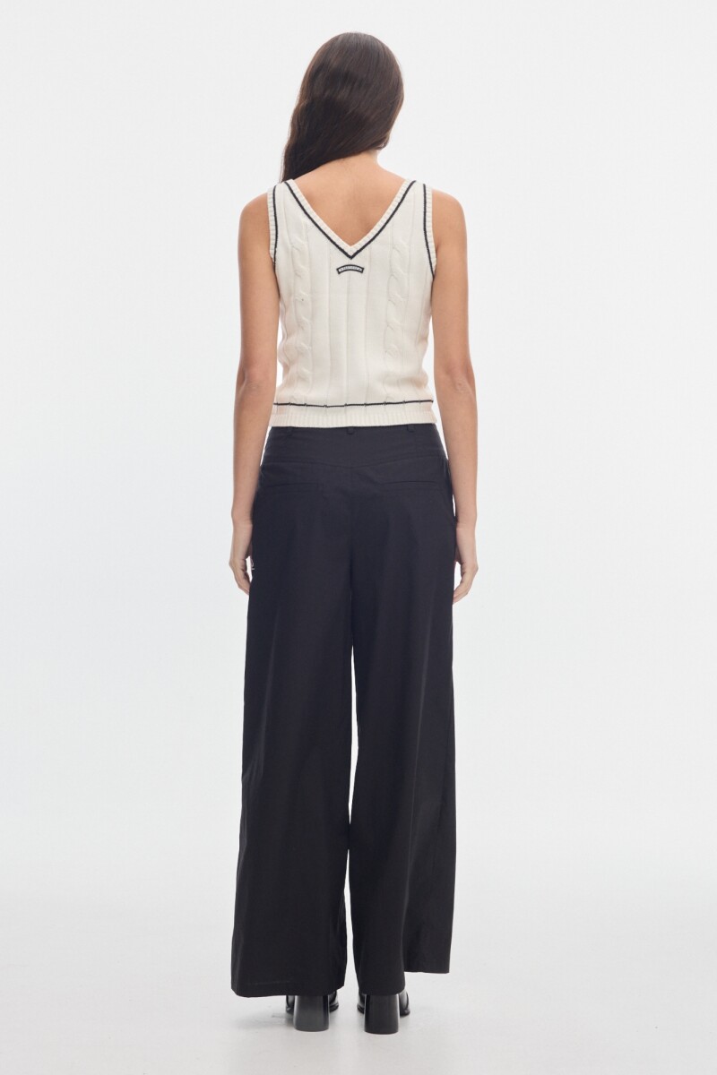 Pantalón Donna Cotton Black