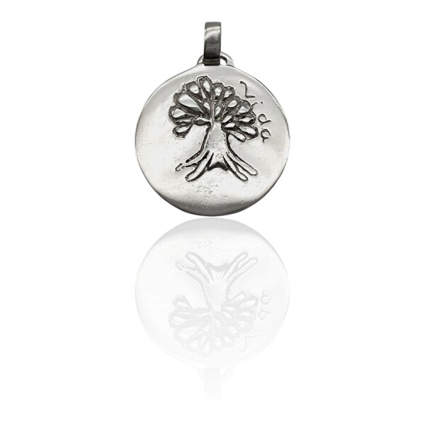 Dije Colgante Árbol de la Vida-Plata 925-Sin piedra-CP3232 Sinpiedra