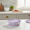 Vianda plástica cuadrada 670 ml Vianda plástica cuadrada 670 ml