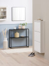 Mesa consola VIRUM 26x80 estante negro Mesa consola VIRUM 26x80 estante negro