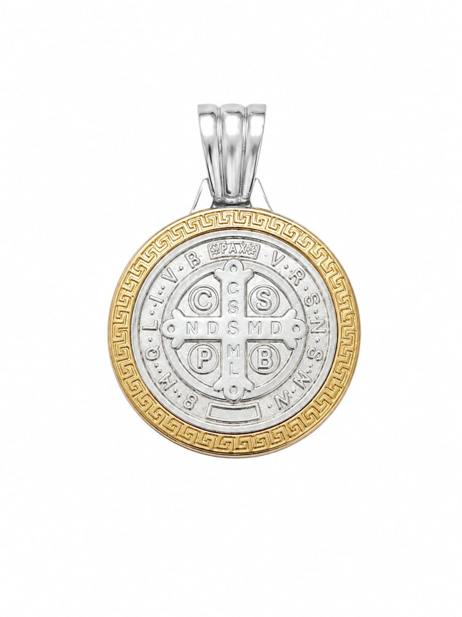 Medalla San Benito combinada 