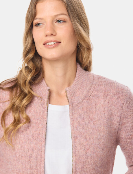 CAMPERA TEJIDA Rosado